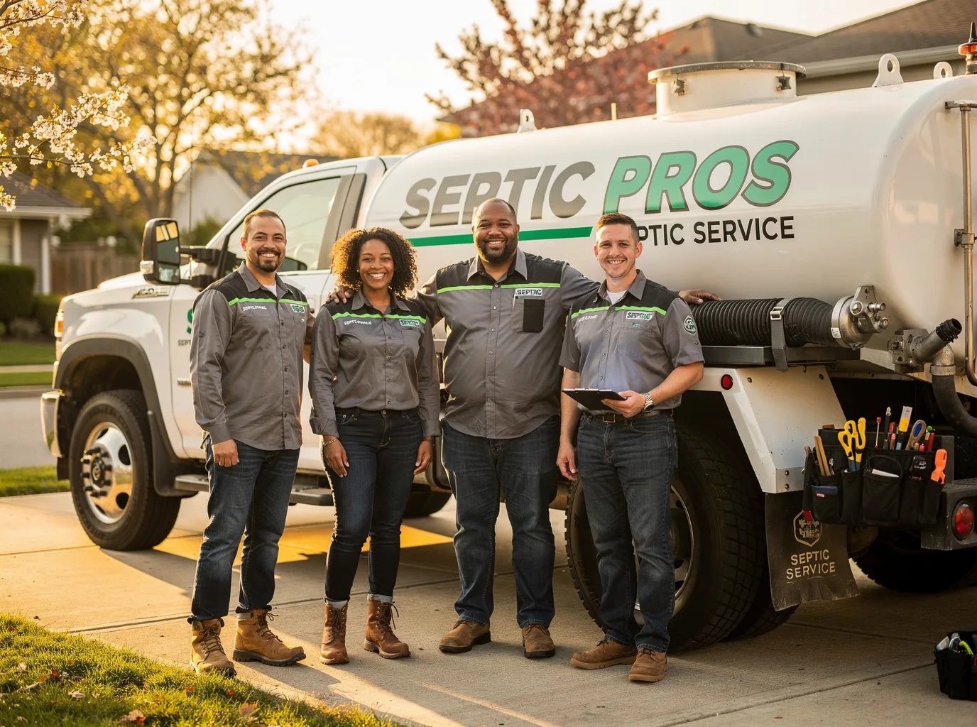 Septic Tank Pumping company in Hollins, AL